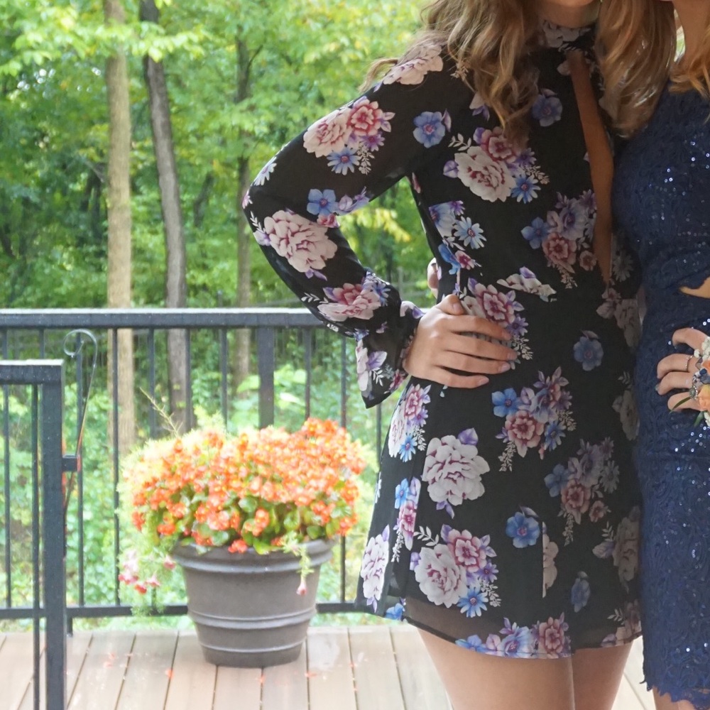 Floral forever 21 dress